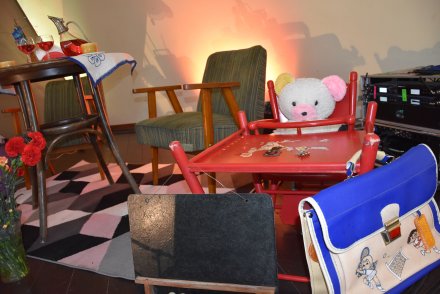 Mała Prywatka PRL-u - dekoracja